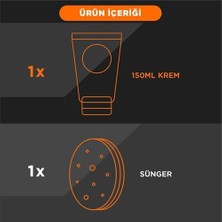 Tuba Toptaş Men Duşta Tüy Dökücü Krem Erkeklere Özel, (2 x 150 Ml)