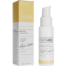 SKIN401 Spf 50+ Aloe Vera Nemlendiricili Güneş Kremi 50 ml