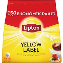 Lipton Yellow Label Demlik Poşet Çay, 150'LI