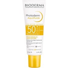 Bioderma Photoderm Aquafluid SPF50+ Tüm Ciltler Için Çok Yüksek Korumalı Yüz Güneş Kremi 40 ml