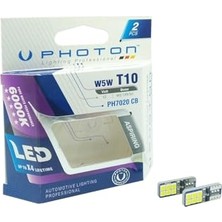 Photon Ampul T10 W5W 6+6 LED (2'li Blister)