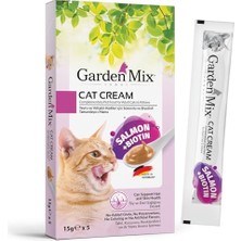 Garden Mix Kedi Kremasi Somon+Biotin 15GR*5