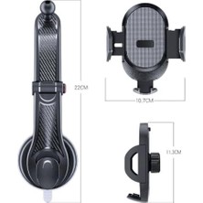 Bey Güçlü Vantuzlu Araç Içi Konsol Üstü Telefon Tutucu Aparat