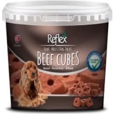 Biftekli Yarı Yumuşak Küp Köpek Ödül Maması 500GR