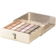 Mallart® 16 Bölmeli Dolap Içi Çorap ve Iç Çamaşır Düzenleyici Kutu – Şeffaf Kapaklı, Çekmeceli Organizer, Çok Gözlü Saklama Kutusu