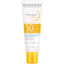 Bioderma Photoderm Cream SPF50+ Kuru Ciltler Için Çok Yüksek Korumalı Yüz Güneş Kremi 40 ml