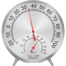TH603 Termometre Nem Ölçer Higrometre, Siyah