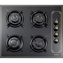 Kumtel KO-40TAHDF Ankastre Siyah Rustik Ocak