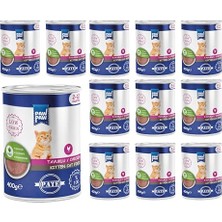 Yavru Kedi Tavuklu Pate Yaş Mama 400 gr x 12 Adet