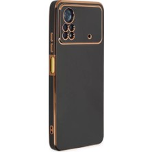 Newface Xiaomi Poco X4 Pro 5g Kılıf Volet Silikon - Siyah