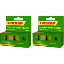 Yapışkan Karasinek Tuzağı Zehirsiz Sinek Yapışkan Bandı (2 Paketi)