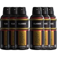 Deodorant Klasik Erkek 150 ml x 6 Adet