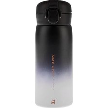 Karaca Skyfall Çelik Sızdırmaz Siyah Termos 350 ml