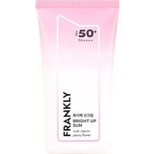 Frankly Ton Eşitleyici ve Aydınlatıcı Bright Up Güneş Kremi SPF50+ Pa++++ 50 ml