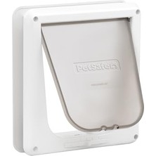 Iç 4 Yönlü Kilitleme Kedi Kapısı, Beyaz          [enerji Sınıfı D]