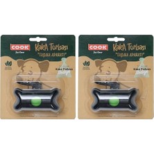 Cook Kaka Torbası Taşıma Aparatı, 30'lu Kaka Torbası Hediye 2li Paket