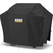 Haegs Bbq Mangal Örtüsü, Gazlı, Kömürlü Grill Koruma Brandası, Su Geçirmez, Outdoor Dış Mekan Barbekü Mangal Kılıfı - 120-60-120 cm