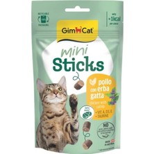 Mini Sticks Kedi Otlu&tavuklu Ödül Çubukları 50GR