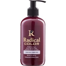 Cheryred Amonyaksız Su Bazlı Saç Boyası 250 ml 1 Adet Vişne Kızılı