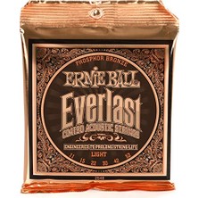 Ernie Ball Everlast Hafif Kaplamalı Fosfor Bronz Akustik Gitar Telleri, Ölçü 11-52