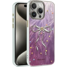 Newface iPhone 14 Pro Kılıf Blade Aynalı Desenli Kapak - Desen 1