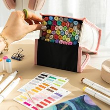 48'li Çift Uçlu Alkol Bazlı Marker Kalem Seti – Fine + Chisel