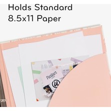 Tuba Toptaş U Brands Çevre Dostu Cilt Seti, Zeytin ve Somon, 2,5 cm Halka, 2 Parça