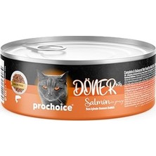 Döner Salmon, Sos Içinde Somon Balıklı Tam & Dengeli Yetişkin Kedi Maması 70 gr