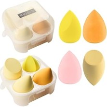 Mujgan 4'lü Kutulu Makyaj Süngeri Seti