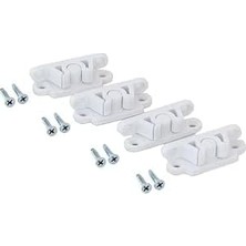 Bs Sineklik Çıtçıtı 4 Adet (Beyaz)