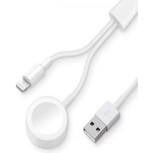 Newface AC08 2in1 Kablosuz Şarj Apple Watch 1/2/3/4/5/6/7/8/se