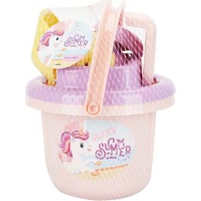 Kova Set Orta Yuvarlak Unicorn