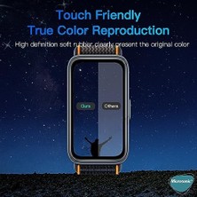 Bey Honor Band 10 Tam Kaplayan Cam Ekran Koruyucu Siyah