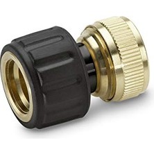 Karcher Pirinç Hortum Bağlantı Aparatı 3/4'' Aqua Stop