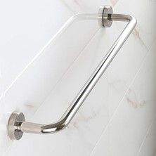 Tutunma Barı 19 Çap 50 cm Paslanmaz Metal Krom Duvar Tipi Banyo ve Wc Destek Tutamağı