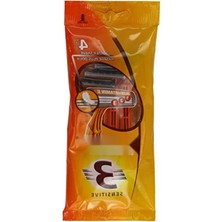 Calperia 3 Bıçaklı Erkek Tıraş Bıçağı - Aloe Vera ile Zenginleştirilmiş