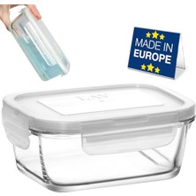 Lav Fresco Tekli Saklama Kabı, 400 Cc, Cam