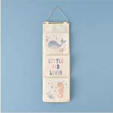 Bella Maison Marine Askılı Organizer Mavi (20X60 Cm)