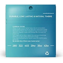 Pitbull Klasik Gitar Teli Coated Seri Normal Tansiyon Set Ccg Nt