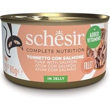 Jöle Içinde Ton Balıklı ve Somonlu Kedi Konserve Maması 85GR