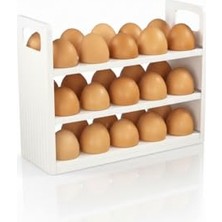 Yumurtalık Buzdolabı Raf Düzenleyici 30'lu Yumurta Kutusu