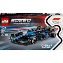 Bey Speed Champions Williams FW46 F1 Yarış Arabası 77249 – 10 Yaş ve Üzeri Kız ve Erkek Çocukları ile Yetişkin Motorseverler Için Sürücü Minifigürü Içeren Yapım ve Sergileme Seti (263 Parça)