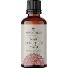 HDY Store Monoville Nar Çekirdeği Yağı 30 ml Soğuk Sıkım %100 Saf ve Doğal Andorra Menşeli Afrodizyak Etkili