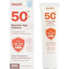Blemish Leke Karşıtı ve Cilt Tonu Eşitleyici Güneş Koruyucu Krem Spf 50 Yaşlılık Karşıtı 50 ml
