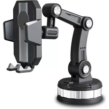 Vlike V13 Vantuzlu 360 Derece Ayarlanabilir Araç Tutucu - Siyah