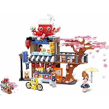 Sluban Happy Diary Sakura Market Yapım Seti, 548 Parça