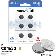 Maxycell 24 Adet 1632 CR1632 DL1632 3V Lityum Madeni Para Pilleri