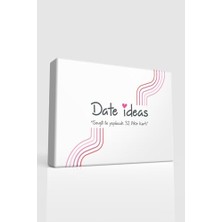 Date Ideas, Sevgili ile Yapılacak 32 Şey Fikir Kartı, Kazı Kazan Randevu Kartları,sevgiliye Hediye