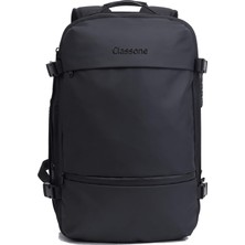 Tuba Toptaş VC173-00B Vıp Vacum Travel Serisi 14,15.6, 17,3 Inç Vakum Laptop Sırt Çantası- Siyah