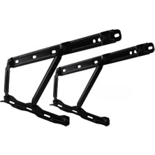 Baza Makası Mekanizması 40° Siyah Boyalı Standart Geniş Kollu 1 Çift Yatak Pistonu Sağ Sol Takım